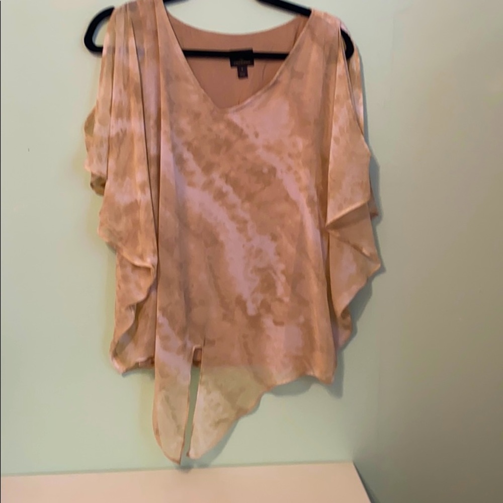 Open shoulder blouse